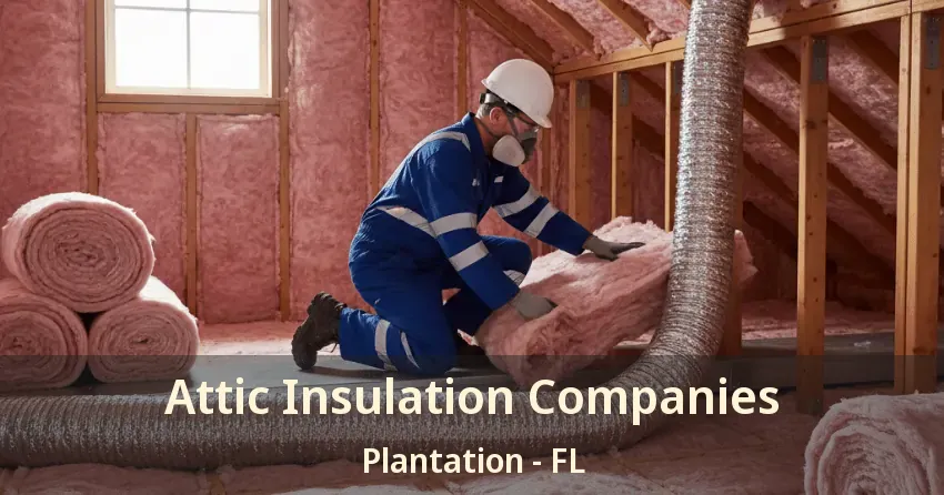 Attic Insulation Companies Plantation - FL