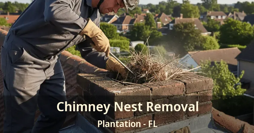 Chimney Nest Removal Plantation - FL