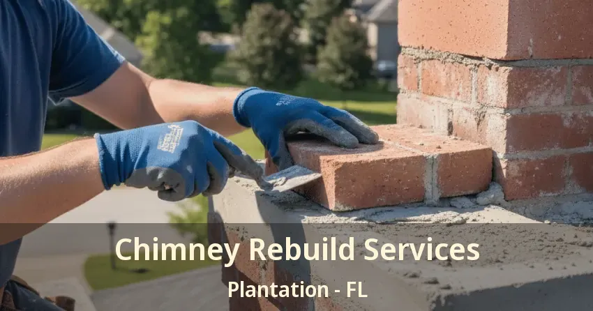 Chimney Rebuild Services Plantation - FL