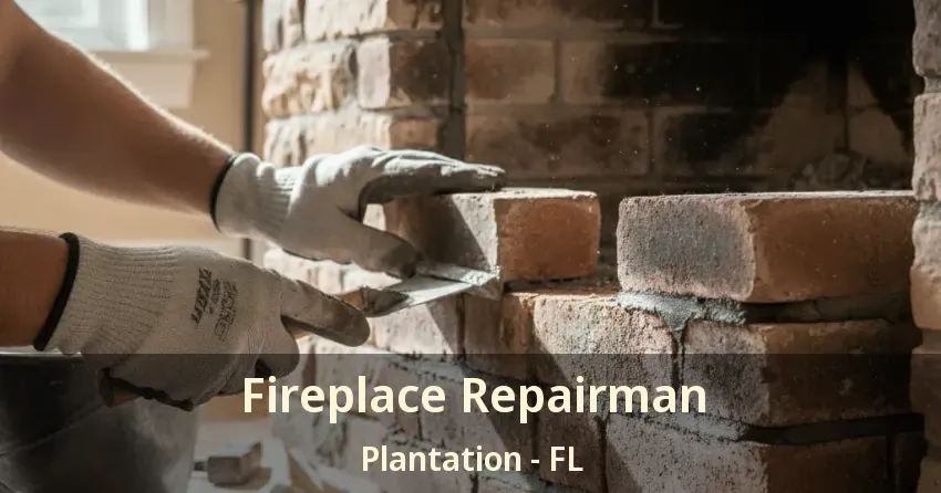 Fireplace Repairman Plantation - FL