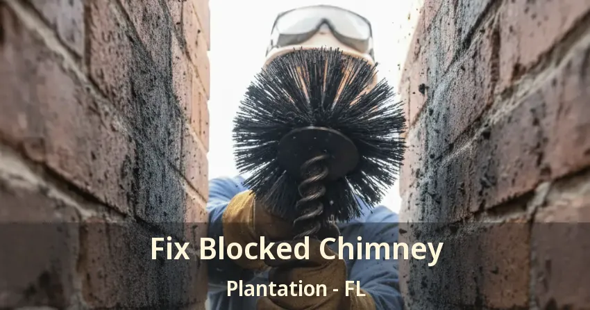 Fix Blocked Chimney Plantation - FL Fix Blocked Chimney Plantation - FL