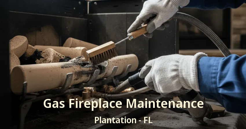 Gas Fireplace Maintenance Plantation - FL