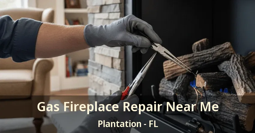 Gas Fireplace Repair Near Me Plantation - FL