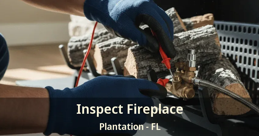 Inspect Fireplace Plantation - FL