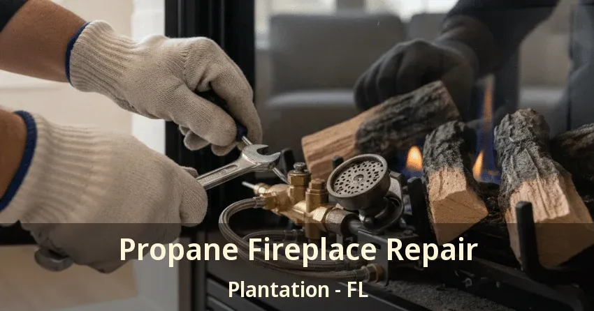 Propane Fireplace Repair Plantation - FL