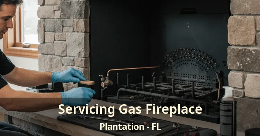 Servicing Gas Fireplace Plantation - FL