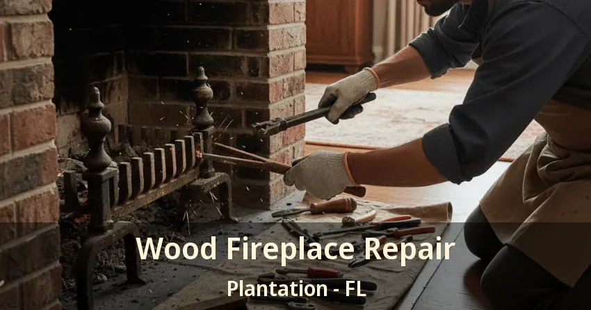 Wood Fireplace Repair Plantation - FL